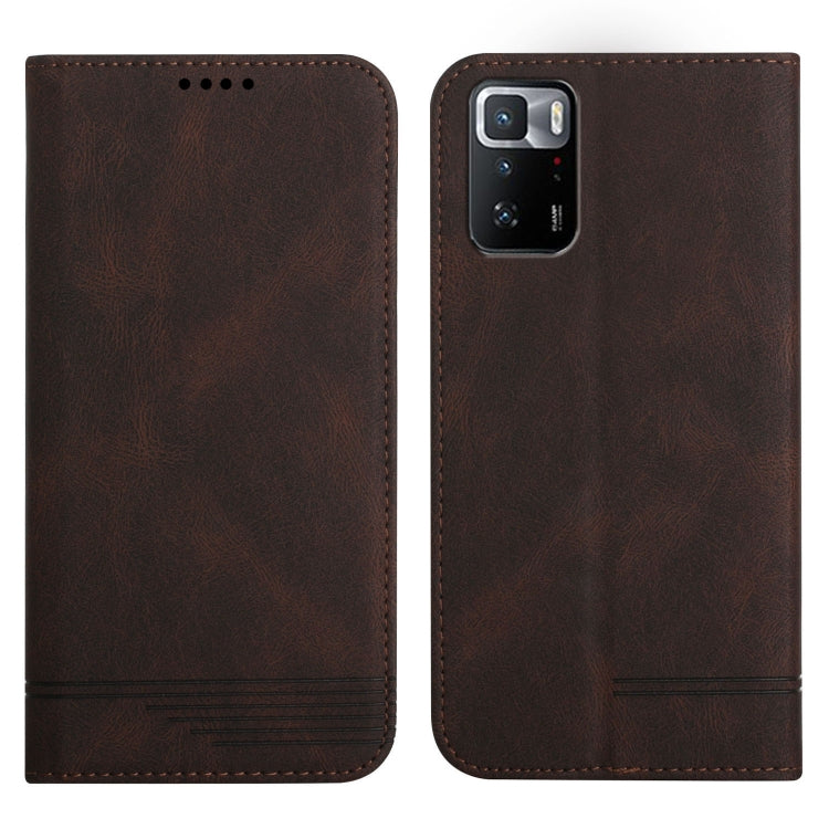 For Xiaomi Poco X3 GT Strong Magnetic Leather Case