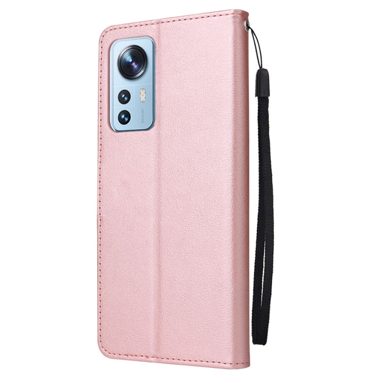 For Xiaomi 12 Lite 3 Card Slots Multifunctional Leather Phone Case
