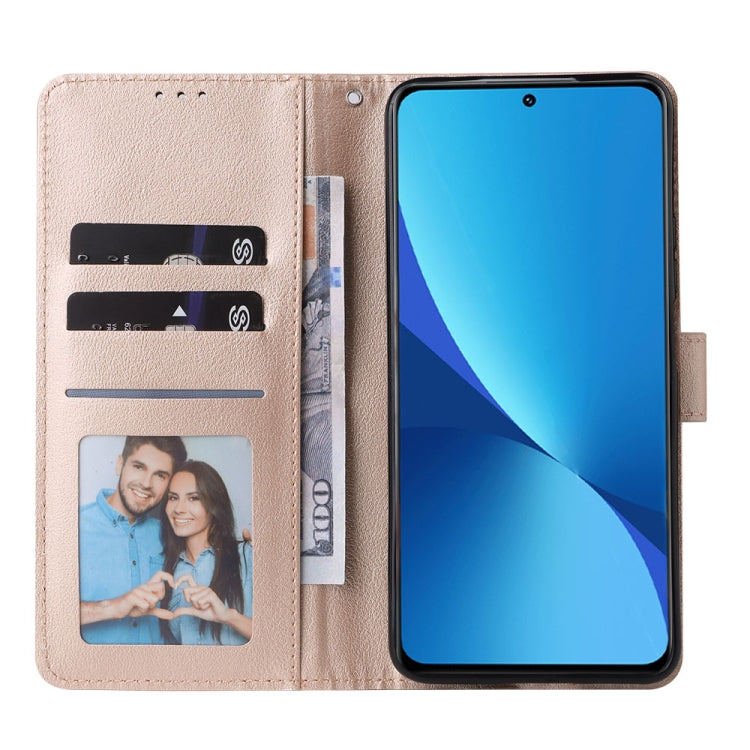 For Xiaomi 12 Lite 3 Card Slots Multifunctional Leather Phone Case