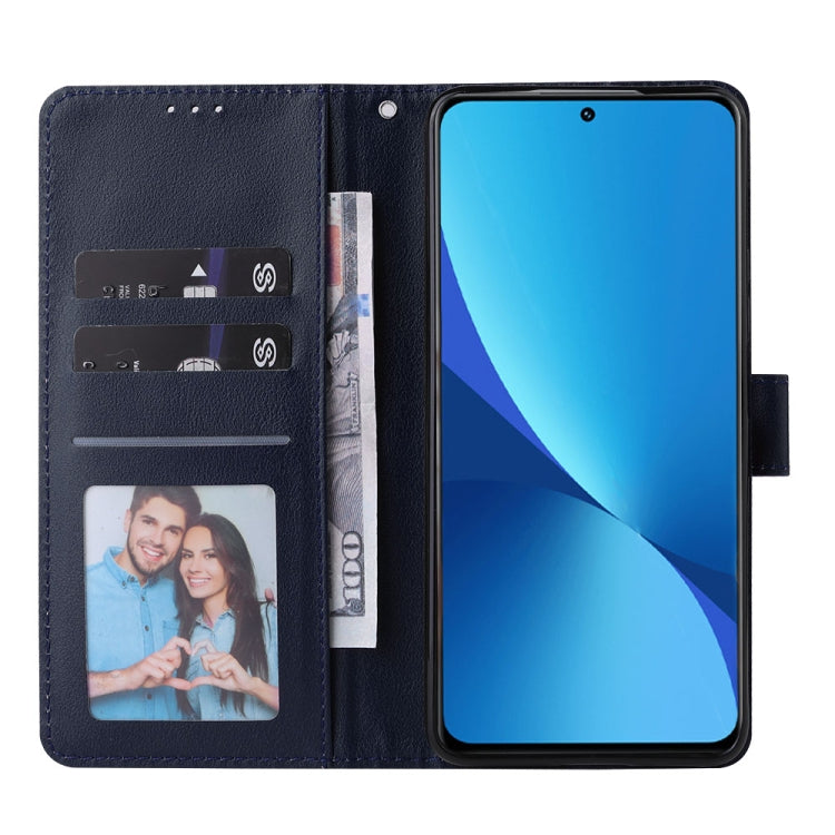 For Xiaomi 12 Lite 3 Card Slots Multifunctional Leather Phone Case