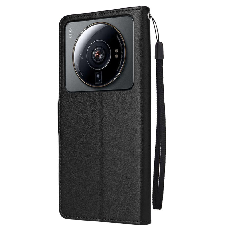 For Xiaomi 12S Ultra 3 Card Slots Multifunctional Leather Phone Case