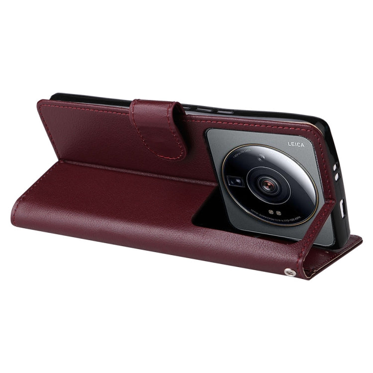 For Xiaomi 12S Ultra 3 Card Slots Multifunctional Leather Phone Case