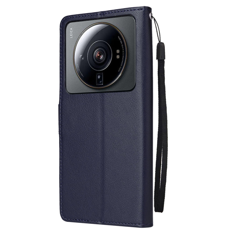 For Xiaomi 12S Ultra 3 Card Slots Multifunctional Leather Phone Case