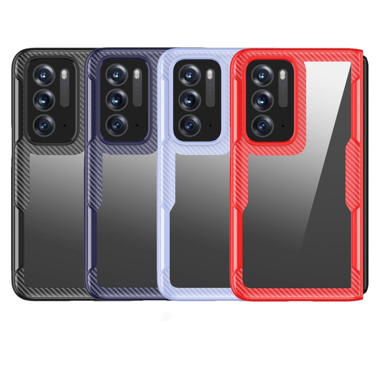 For OPPO Find N Carbon Brazed TPU Drop Protection Phone Case