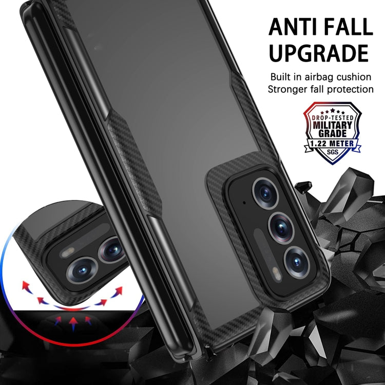 For OPPO Find N Carbon Brazed TPU Drop Protection Phone Case