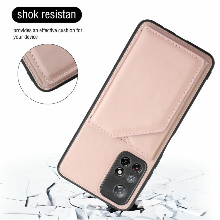 For Xiaomi Redmi Note 11 5G/Poco M4 Pro 5G Skin Feel PU + TPU + PC Back Cover Shockproof Case