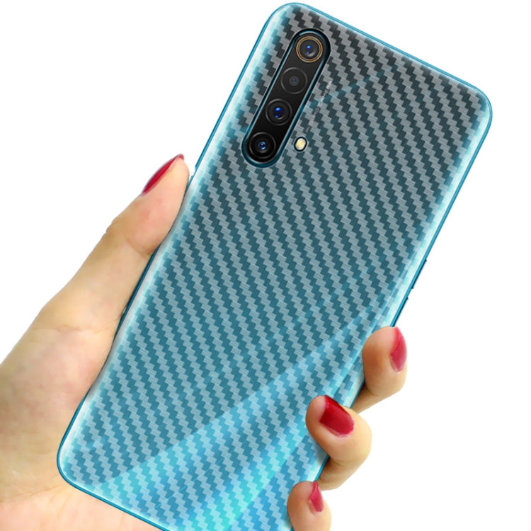 For OPPO Realme X50 5G IMAK Carbon Fiber Pattern PVC Back Protective Film