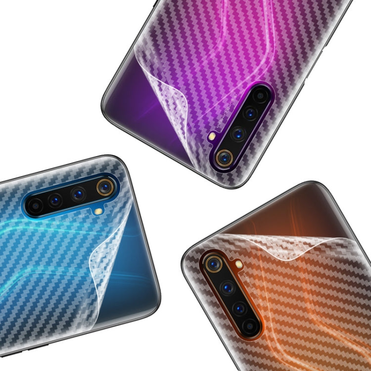 For OPPO Realme 6 Pro IMAK Carbon Fiber Pattern PVC Back Protective Film