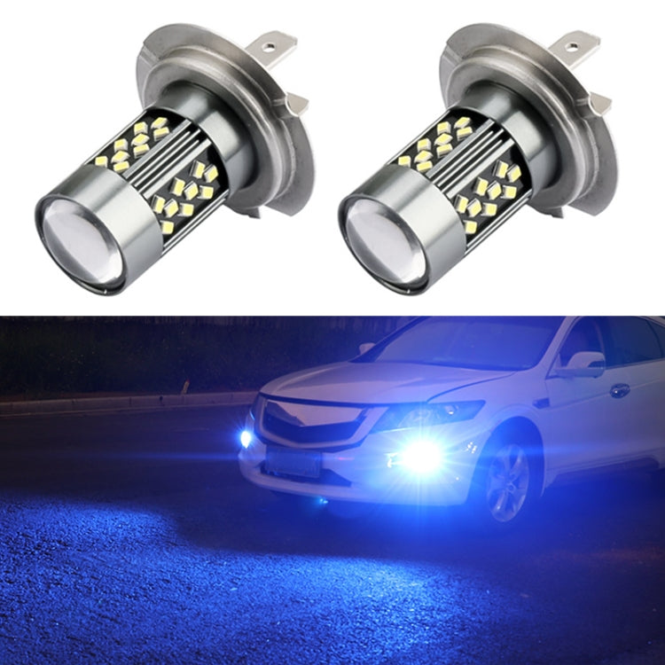 1 Pair H7 12V 7W Strobe Car LED Fog Light
