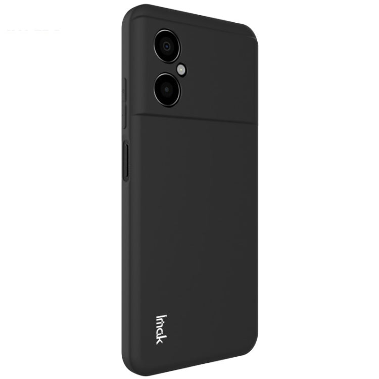 For Xiaomi Poco M4 5G IMAK UC-3 Series Shockproof Frosted TPU Phone Case(Black)