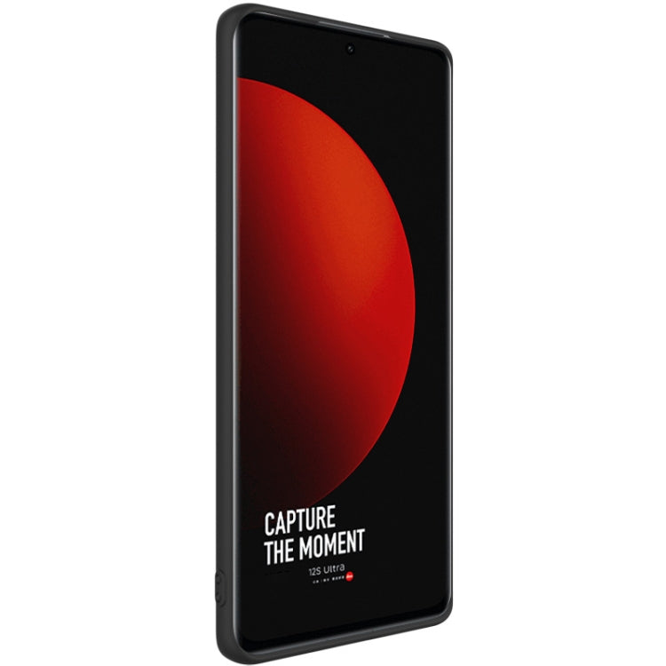 For Xiaomi 12S Ultra IMAK UC-3 Series Shockproof Frosted TPU Phone Case(Black)