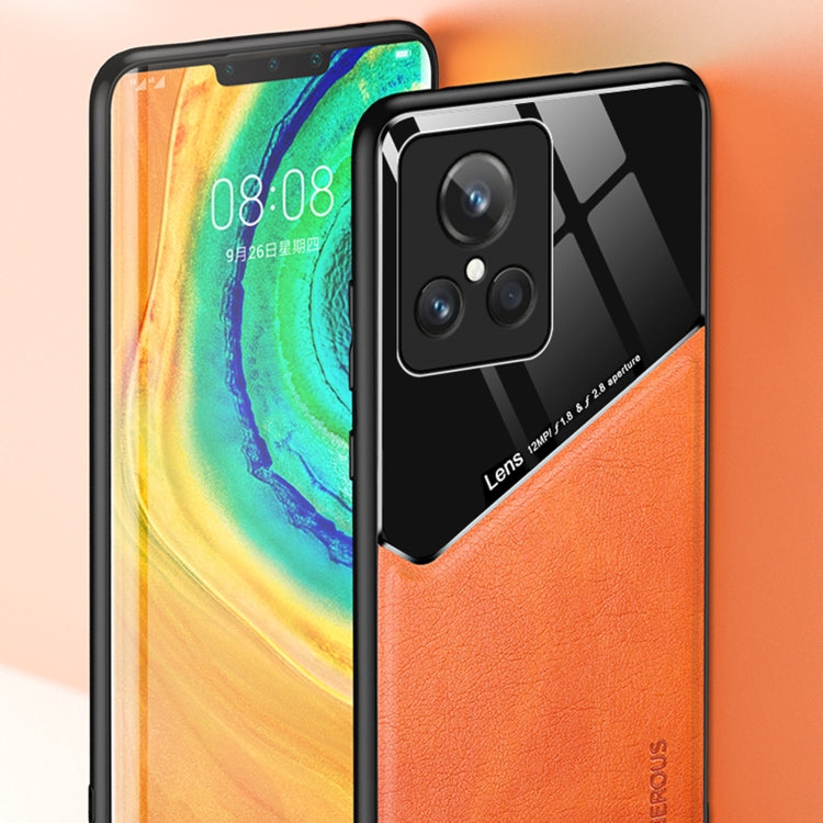 For Realme GT2 Explorer Master All-inclusive Leather + Organic Glass Phone Case