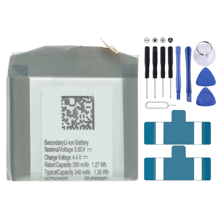 340mAh  EB-BR820ABY For Samsung Galaxy Watch Active 2 Li-Polymer Battery Replacement