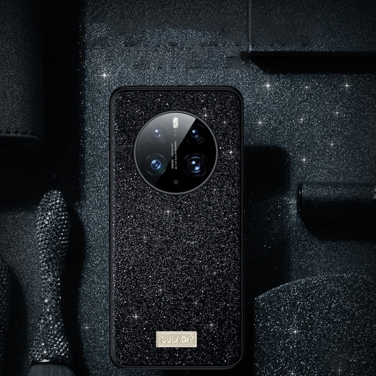 For Huawei Mate 50 SULADA Shockproof TPU + Handmade Leather Phone Case