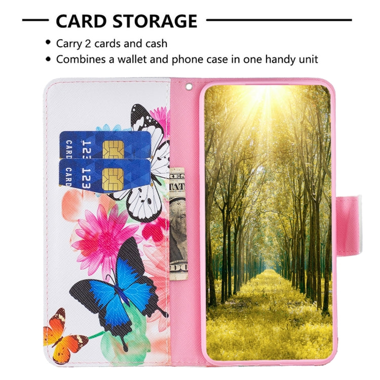 For OPPO A57 4G Colored Drawing Pattern Leather Phone Case