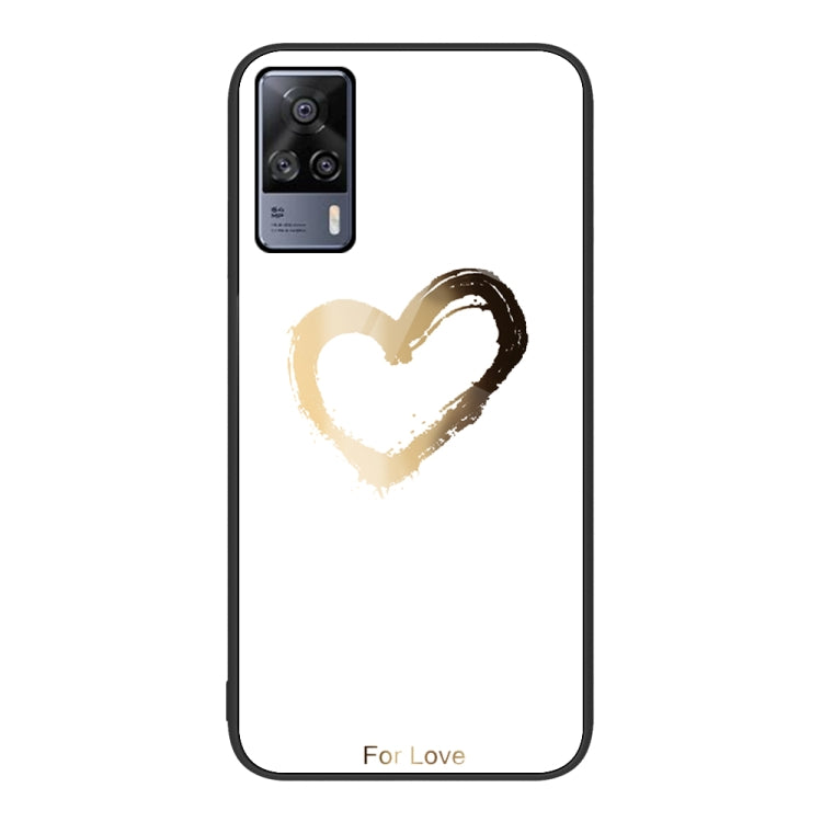 For vivo S9e Colorful Painted Glass Phone Case
