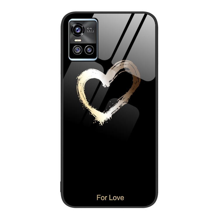 For vivo S10 Colorful Painted Glass Phone Case