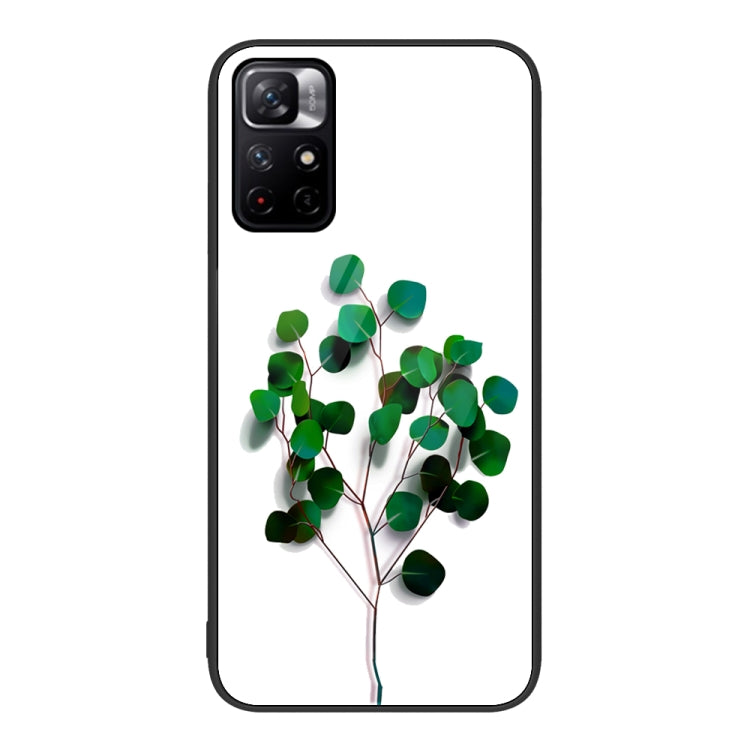 For Xiaomi Redmi Note 11 5G Colorful Painted Glass Phone Case