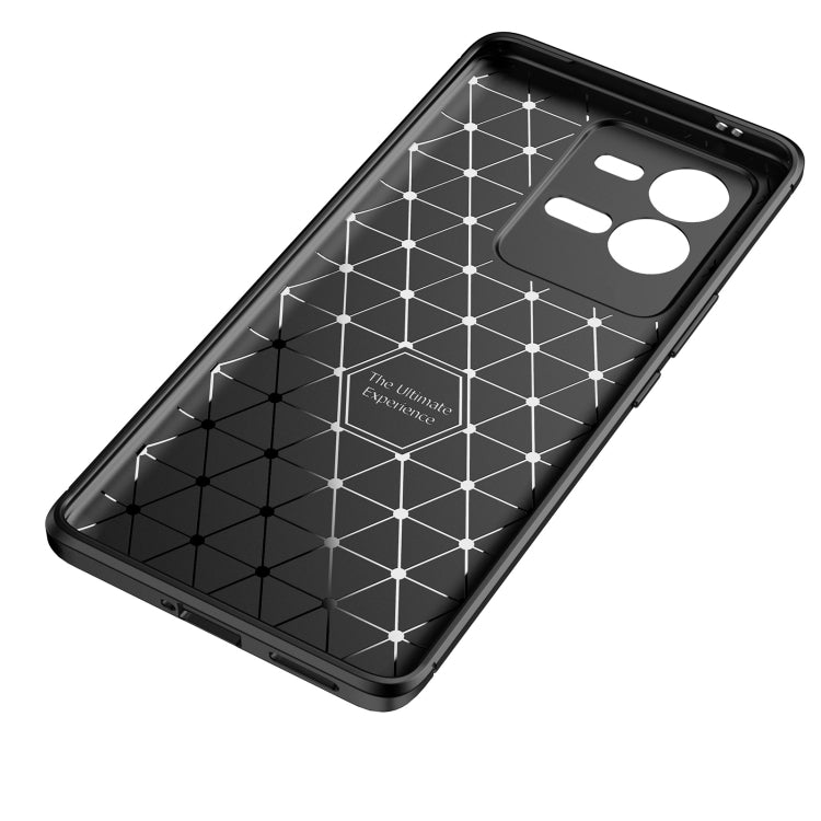 For vivo iQOO 10 Pro Carbon Fiber Texture Shockproof TPU Phone Case