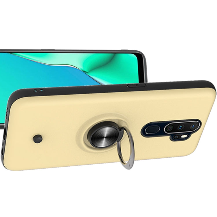 For OPPO A9 2020 2 In 1 PC + TPU Protective Case with 360 Degrees Rotating Ring Holder