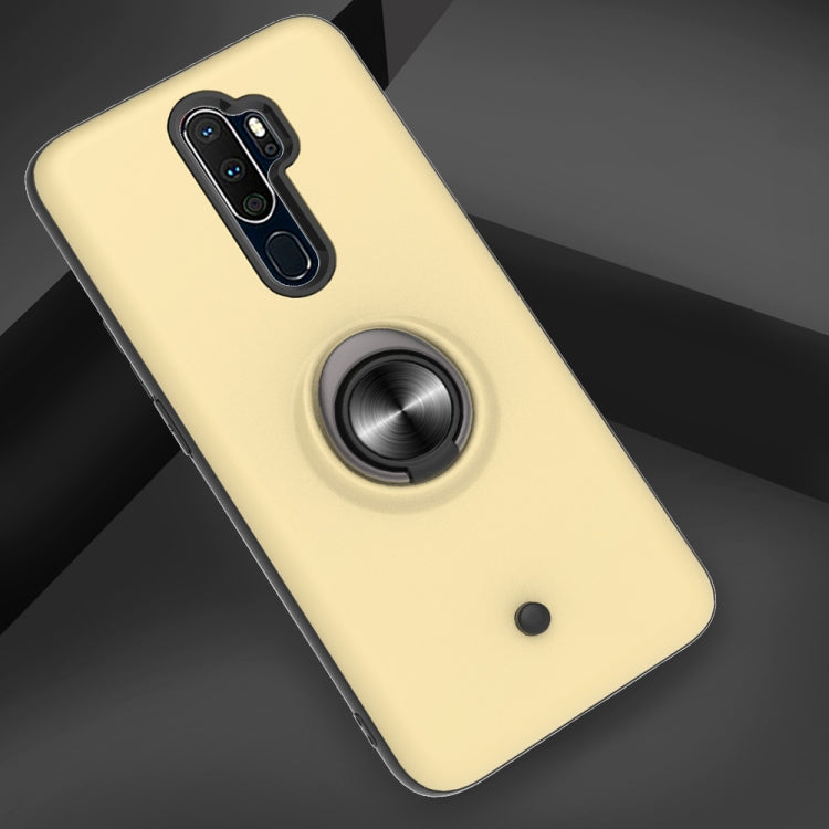 For OPPO A9 2020 2 In 1 PC + TPU Protective Case with 360 Degrees Rotating Ring Holder