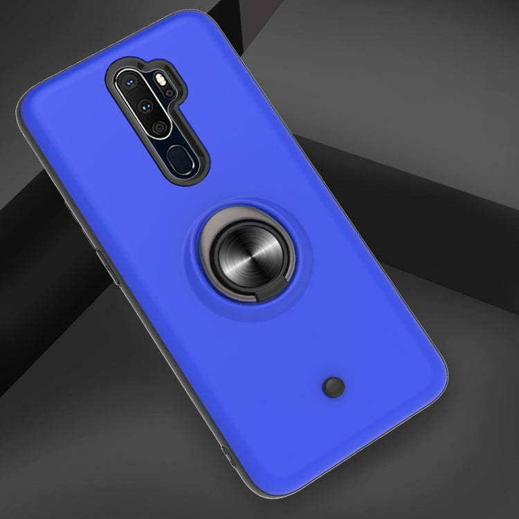 For OPPO A9 2020 2 In 1 PC + TPU Protective Case with 360 Degrees Rotating Ring Holder