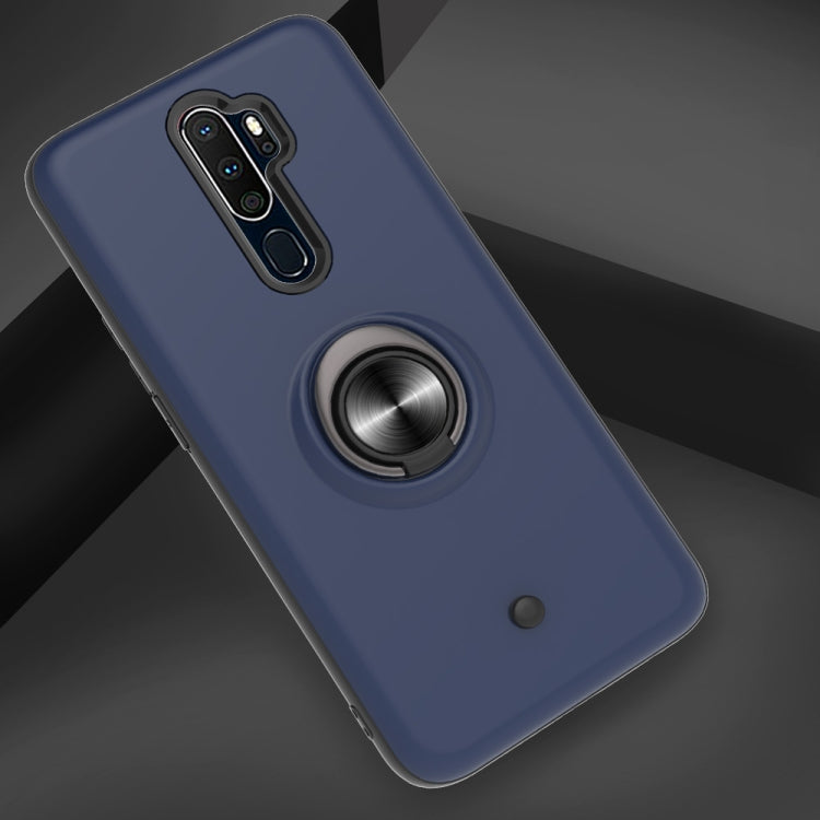 For OPPO A9 2020 2 In 1 PC + TPU Protective Case with 360 Degrees Rotating Ring Holder