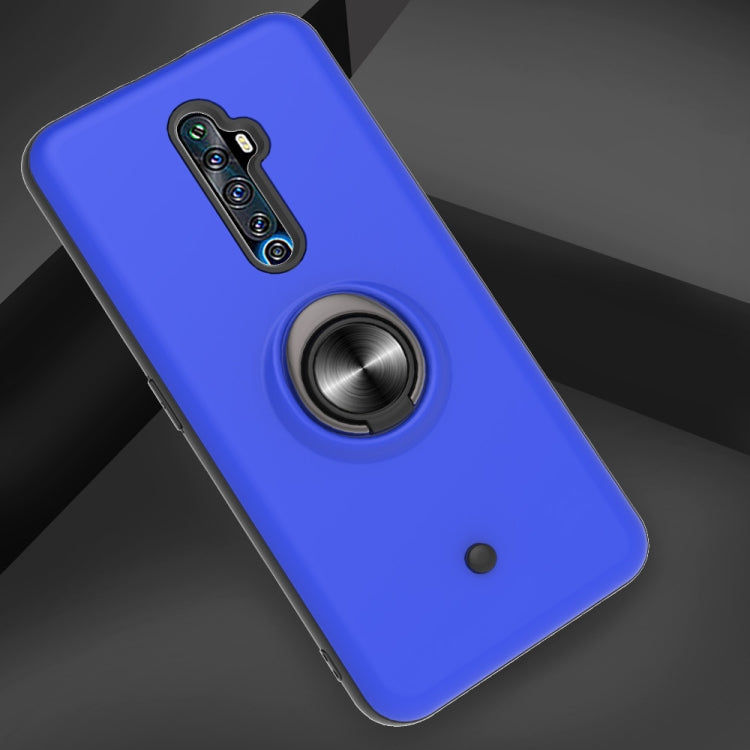 For OPPO Reno2 Z & Reno2 F 2 In 1 PC + TPU Protective Case with 360 Degrees Rotating Ring Holder