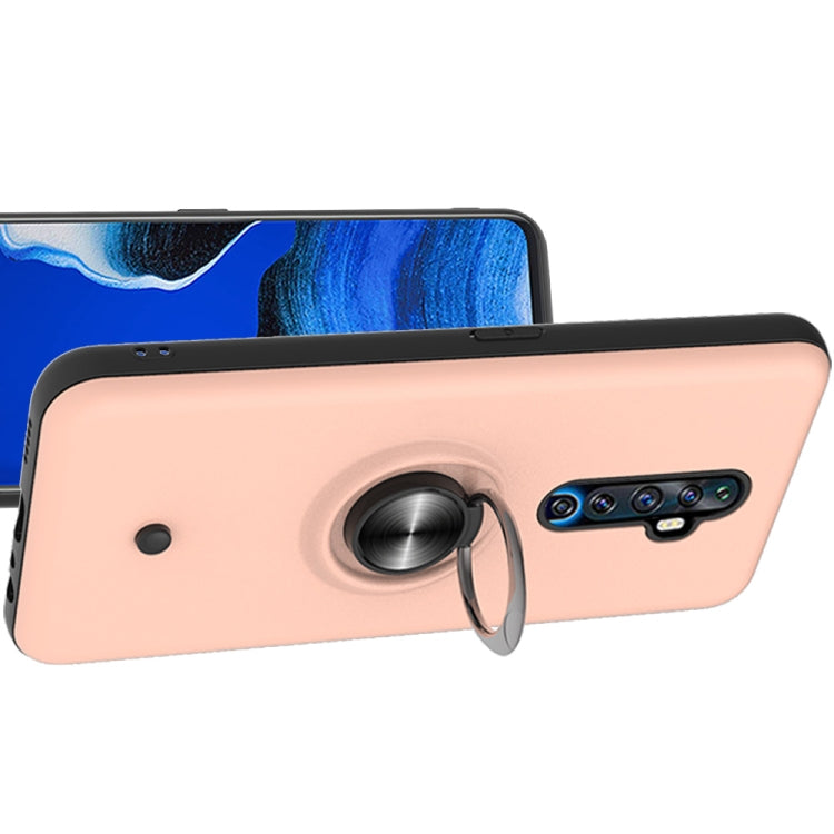 For OPPO Reno2 Z & Reno2 F 2 In 1 PC + TPU Protective Case with 360 Degrees Rotating Ring Holder
