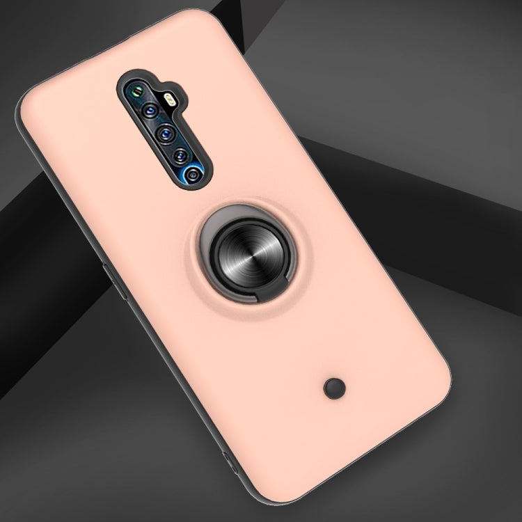 For OPPO Reno2 Z & Reno2 F 2 In 1 PC + TPU Protective Case with 360 Degrees Rotating Ring Holder