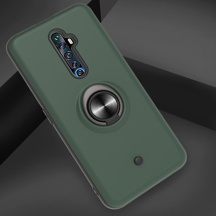 For OPPO Reno2 Z & Reno2 F 2 In 1 PC + TPU Protective Case with 360 Degrees Rotating Ring Holder
