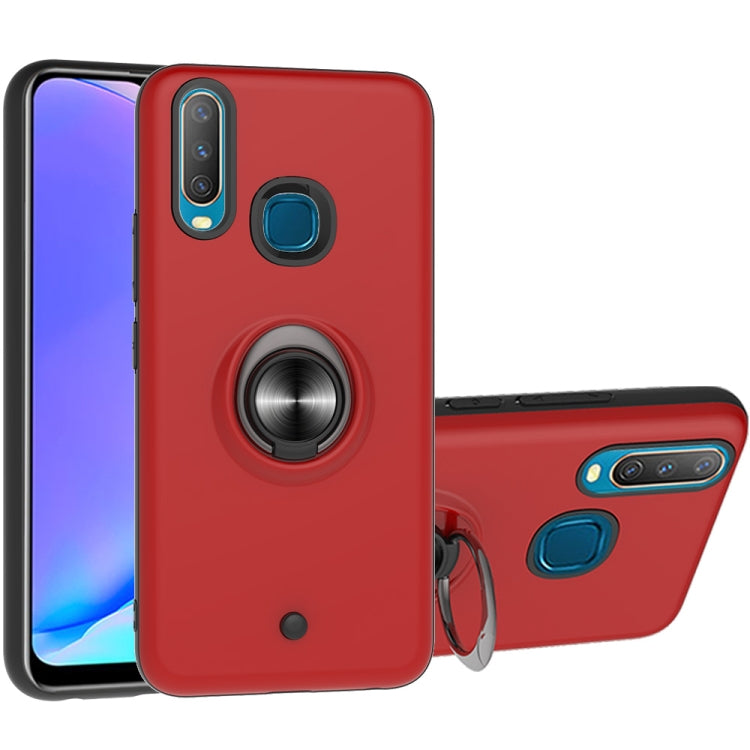 For Vivo Y17 & Y15 & Y12 2 In 1 PC + TPU Protective Case with 360 Degrees Rotating Ring Holder