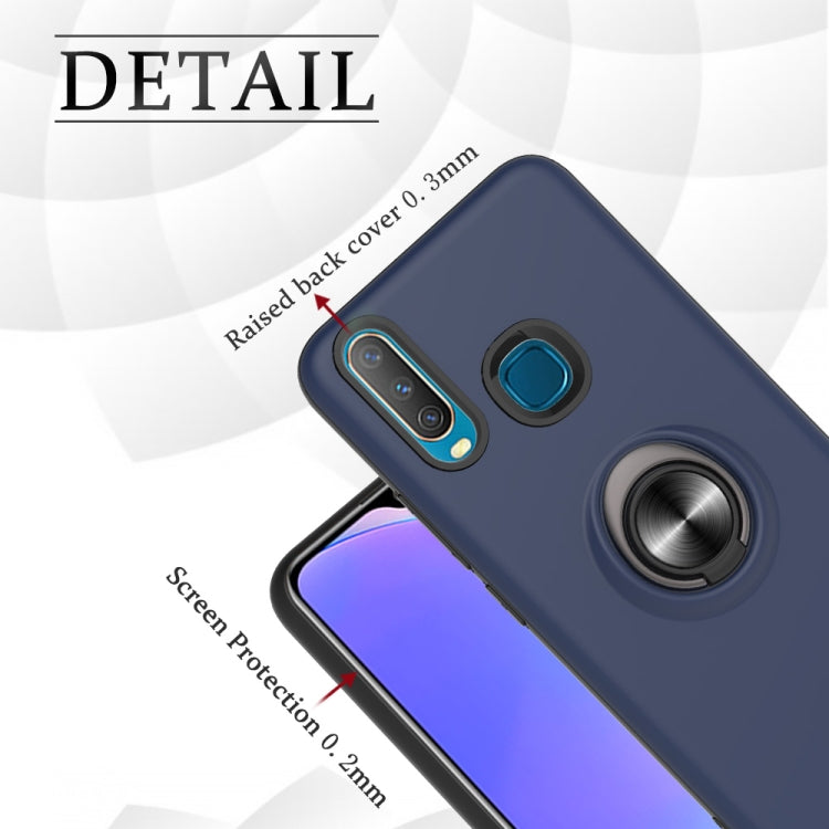 For Vivo Y17 & Y15 & Y12 2 In 1 PC + TPU Protective Case with 360 Degrees Rotating Ring Holder