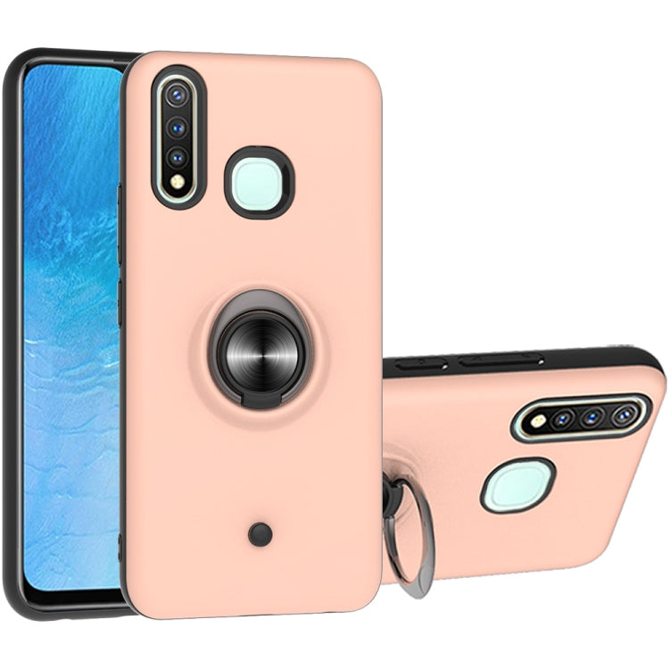For Vivo Y19 & Y5s 2 In 1 PC + TPU Protective Case with 360 Degrees Rotating Ring Holder