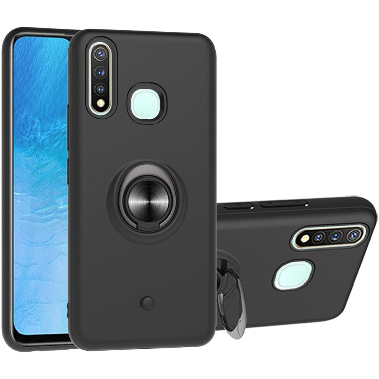 For Vivo Y19 & Y5s 2 In 1 PC + TPU Protective Case with 360 Degrees Rotating Ring Holder