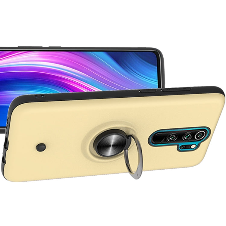 For Xiaomi Redmi Note 8 Pro 2 In 1 PC + TPU Protective Case with 360 Degrees Rotating Ring Holder