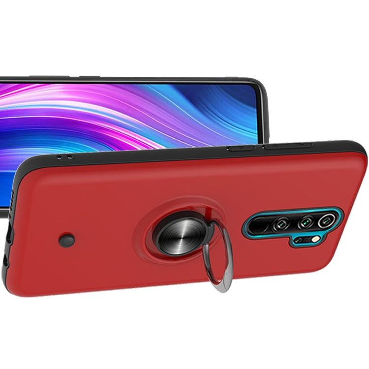 For Xiaomi Redmi Note 8 Pro 2 In 1 PC + TPU Protective Case with 360 Degrees Rotating Ring Holder