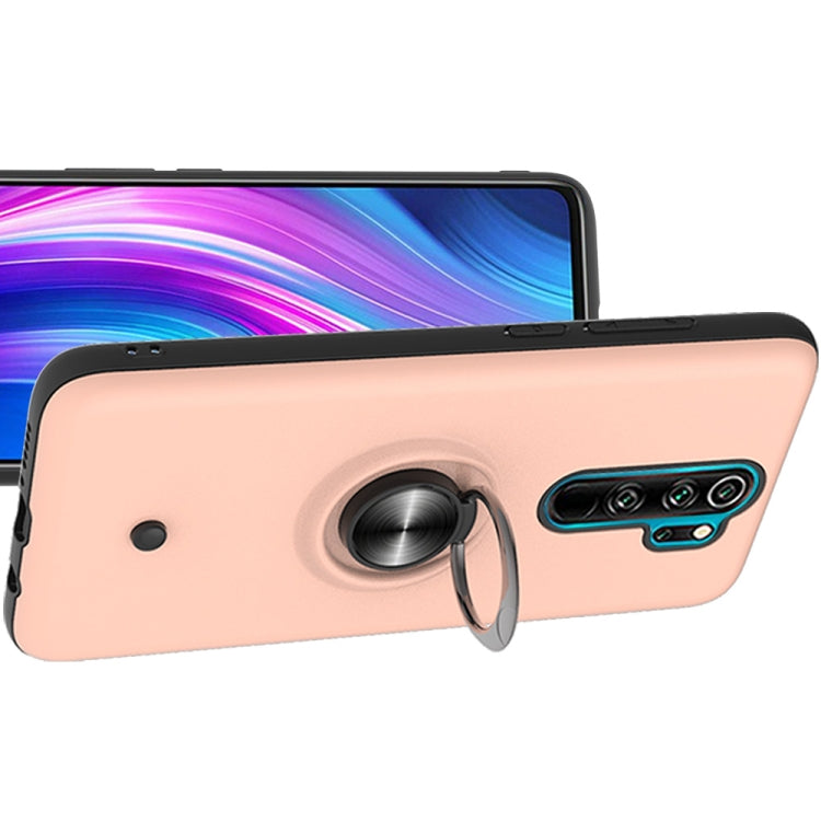 For Xiaomi Redmi Note 8 Pro 2 In 1 PC + TPU Protective Case with 360 Degrees Rotating Ring Holder