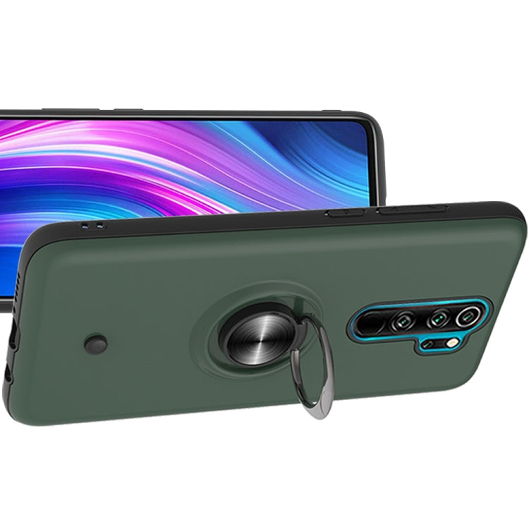 For Xiaomi Redmi Note 8 Pro 2 In 1 PC + TPU Protective Case with 360 Degrees Rotating Ring Holder
