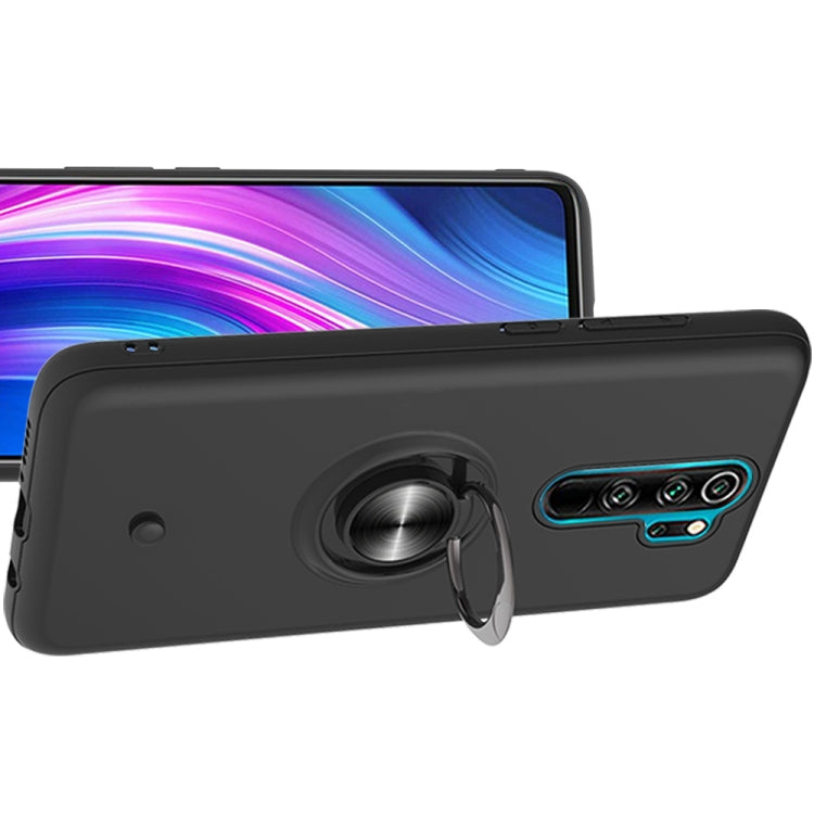 For Xiaomi Redmi Note 8 Pro 2 In 1 PC + TPU Protective Case with 360 Degrees Rotating Ring Holder