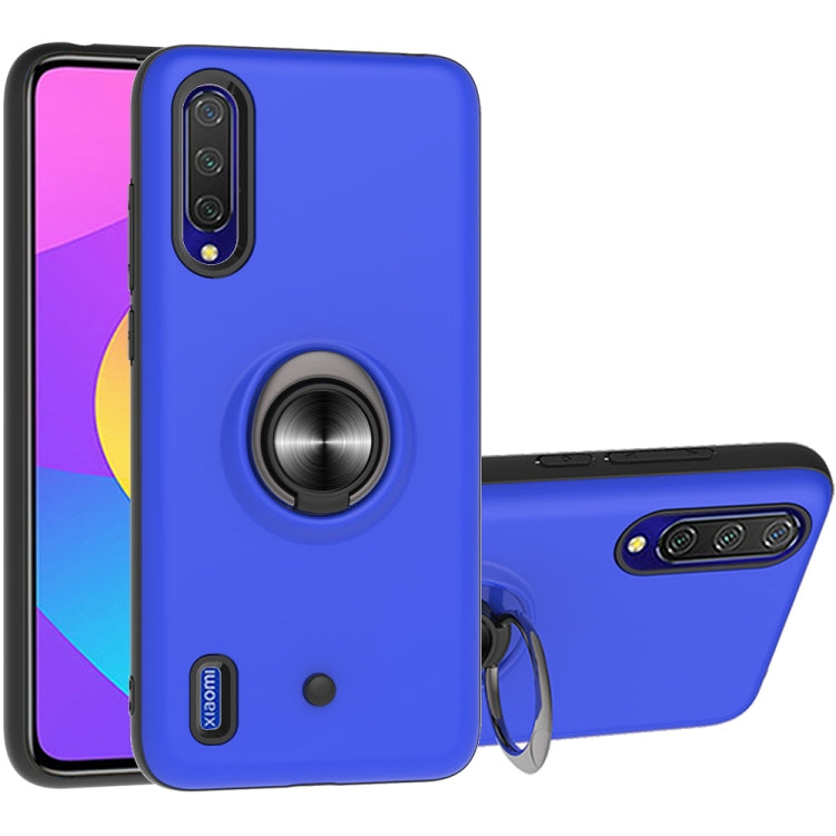 For Xiaomi Mi CC9 & A3 Lite 2 In 1 PC + TPU Protective Case with 360 Degrees Rotating Ring Holder