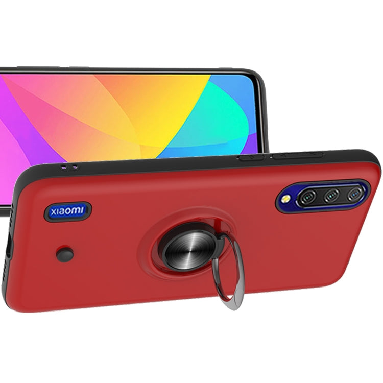 For Xiaomi Mi CC9 & A3 Lite 2 In 1 PC + TPU Protective Case with 360 Degrees Rotating Ring Holder