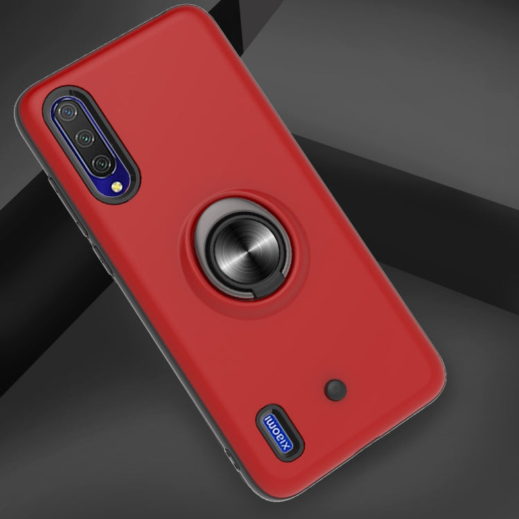 For Xiaomi Mi CC9 & A3 Lite 2 In 1 PC + TPU Protective Case with 360 Degrees Rotating Ring Holder