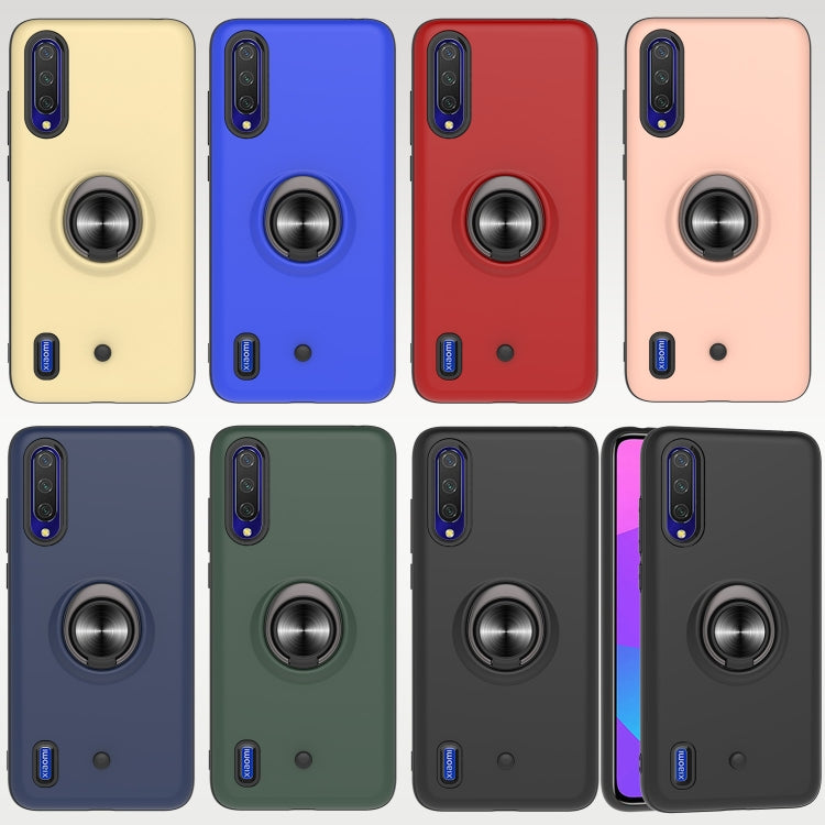 For Xiaomi Mi CC9 & A3 Lite 2 In 1 PC + TPU Protective Case with 360 Degrees Rotating Ring Holder