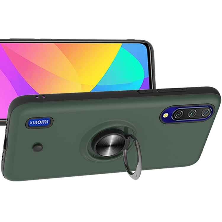 For Xiaomi Mi CC9 & A3 Lite 2 In 1 PC + TPU Protective Case with 360 Degrees Rotating Ring Holder