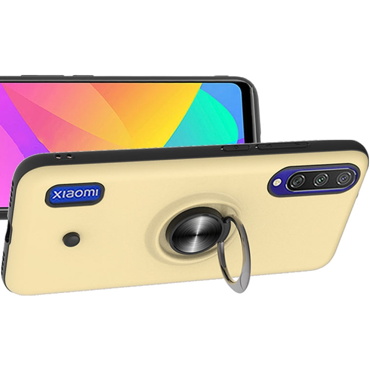 For Xiaomi Mi CC9e & A3 2 In 1 PC + TPU Protective Case with 360 Degrees Rotating Ring Holder