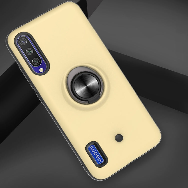 For Xiaomi Mi CC9e & A3 2 In 1 PC + TPU Protective Case with 360 Degrees Rotating Ring Holder