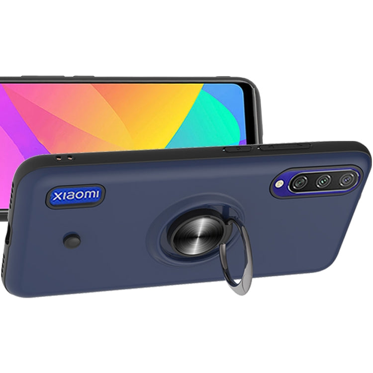 For Xiaomi Mi CC9e & A3 2 In 1 PC + TPU Protective Case with 360 Degrees Rotating Ring Holder