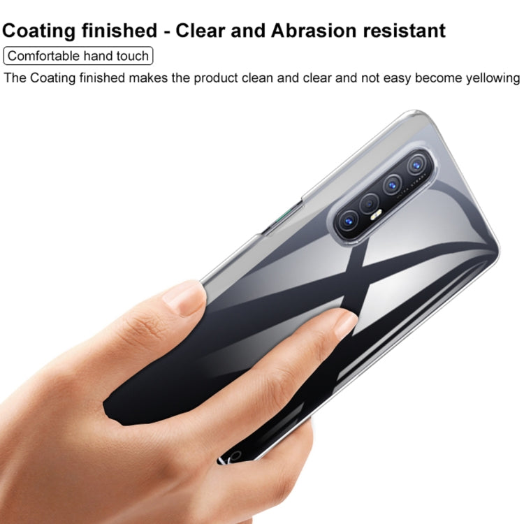 For OPPO Reno3 Pro 5G IMAK Wing II Wear-resisting Crystal Pro PC Protective Case