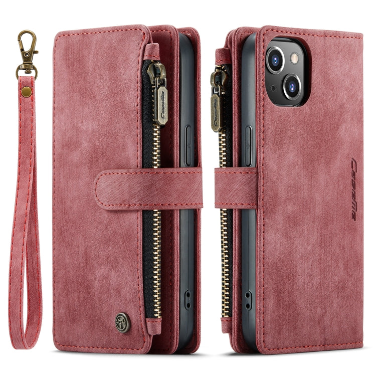 For iPhone 14 Plus CaseMe C30 Multifunctional Phone Leather Case